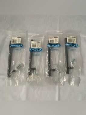 Set Of 4 Amerock BP40517-ORB 7.25” Long Cabinet Handle Pull Black Bronze Brown